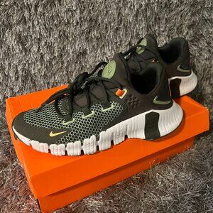 Metcon 4 Khaki Green, White, Orange